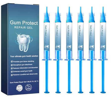 Ripristino naturale delle gengive orali Cura orale,Gel di crescita delle gengive,Essenza Riparazione delle gengive,Gocce per la cura dentale,Gocce per la crescita delle gengive,Gum Shield Therapy Gel