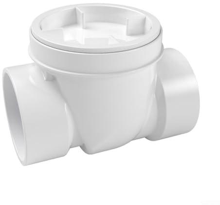 High performance PVC Backwater Valve to Prevent Sewer Issues Choice for Various Drainage Applications (3 inch)