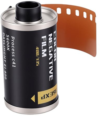 Generic 135 Format Färgfilm 36 Exponeringar Hög Klarhet och Mångsidig 400 ISO för Svagt Upplysta Miljöer och Actionbilder
