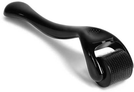 Derma Roller, 540 - Rouleau à micro-aiguilles en titane pour le visage, les rides, la perte de cheveux, les vergetures, la repousse des cheveux, kit professionnel de micro-aiguilles avec étui