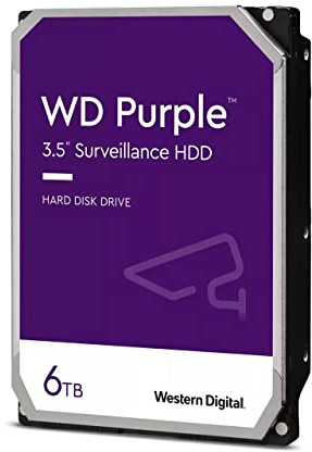 Western Digital Purple 6TB SATA 6Gb/s CE HDD