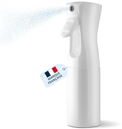 AVIDA · ZEN Brumisateur d’Eau Rechargeable – Vaporisateur Cheveux - Brumisateur Rechargeable 200 ml - Brumisateur Visage - Vaporisateur rechargeable (Blanc 200ml)