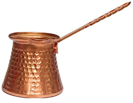 Darmlly Caffettiera Turchia, 320 ml, in rame, porta caffè, per TüRke Cezve Cafeteria