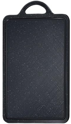 Wusideday Tabla de cortar de alimenticio, tabla de descongelación de acero inoxidable 304 reversible de alimenticio, bandeja de servir con mango de fácil agarre, utensilios de cocina para