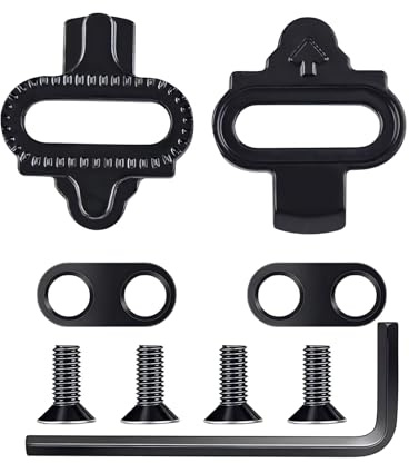 Cuilane Premium SPD Cleats for Cycling Shoes, Universal Shimano SPD Compatible SPD Cleats, High-Performance Anti-Slip for Mountain Bikes, Road & Recreational Cycling