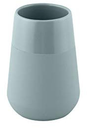 axentia Nevada Zahnputzbecher, Steingut, Blau Ø ca. 7,5 cm