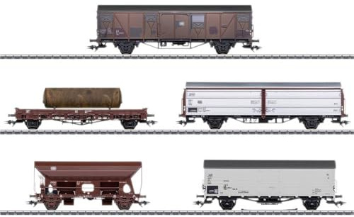 Märklin 47371 Lot de 5 Wagons de Marchandises H0 BR193 de la DB