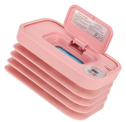 Portatile Infant Wipe Sistemi di Riscaldamento Controllo della Temperatura Regolabile Viaggio Pronto Design Wet Warmer Sicuro Baby Warmer