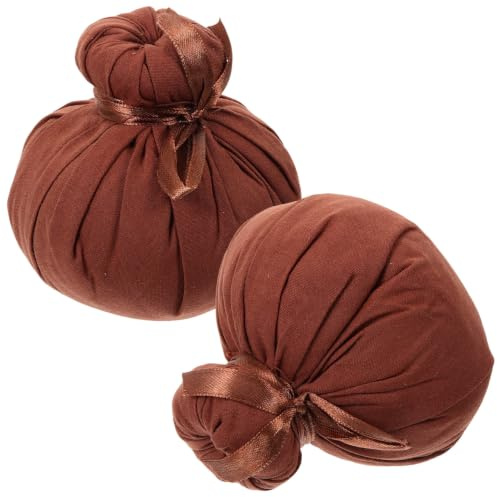 Bolsas de Algodón de Ajenjo 2 de Compresión Caliente Masaje para Corporal | Acupresión para Oficina y Viajes, Uso Portátil, Compresas de Hierbas Chinas para Salud, Obsequio para Cumpleaños