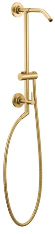 Moen TS3661NHBG Annex Shower Slidebar and Shower Hose System Trim, Valve Required, Brushed Gold