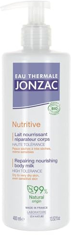 Eau thermale jonzac nutritive lait nourrissant réparateur bio 400ml