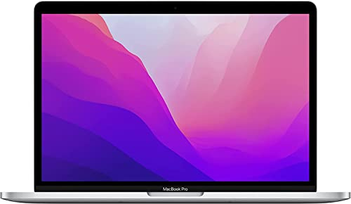2022 Apple MacBook Pro with Apple M2 Chip (13-inch, 8GB RAM, 256GB ​​​​​​​SSD ​​​​​​​Storage) (QWERTY English) Silver (Renewed)