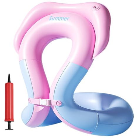 Gilet de Sauvetage pour Enfant - Brassards avec Ceinture de sécurité réglable - pour de 3 à 15 Ans