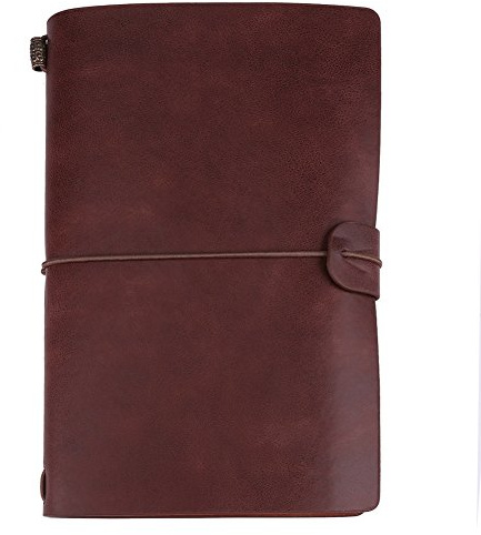 Leather Notebook Journal, 72 Sheets Retro Style Retro Style PU Leather Travel Journal Handmade Diary Notepad for Men Women Writing Gifts for Any Occasion