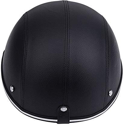 Baseball schutzhelm,Baseball Schutzhelm,Fahrradhelm,Halb Offener Hut Für Motorräder,Halboffener Motorradhelm,Baseballmütze,Schutzhelm,Schutzhelm (Schwarz)