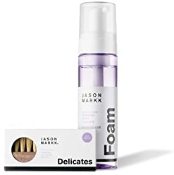 Jason Markk Gebrauchsfertiger Sneaker- und Schuhreiniger + Premium Schuhbürste Set - Ultimative Sneaker Reiniger Bundle um Schuhe ohne Wasser zu reinigen