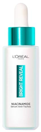 L’Oréal Paris - Sérum Anti-Taches - Enrichi en Mélasyl et Niacinamide - Teint Éclatant et Unifié - Exfoliant Doux - Pour Tous Types de Peau - Bright Reveal - 30 ml
