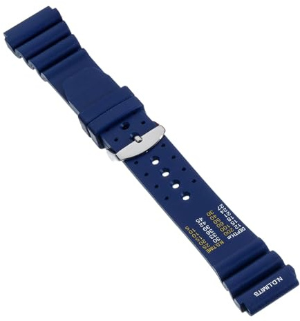 Kistanio Silikonarmband dykarmband med rostfritt stål stiftspänne i olika bredder och varianter