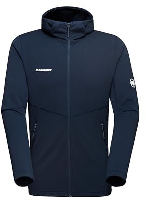Mammut Aconcagua Light ML Hooded Jacket Men | Midlayer Jacke für Herren mit Kapuze | Marine, L