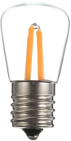 Mikikit Bombilla Led E17 Para Refrigerador Caliente 2700k Luz Cálida 220v Decoración Vintage Hogar Uso Prolongado