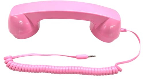 Combinado Teléfono Retro,Adaptador De Línea Telefónica Fija | Receptor De Teléfono Móvil,para Accesorio de Fotografía Lugar de Trabajo Hogar Decoración Nostálgica
