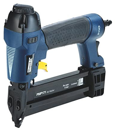 Rapid PRO PMP171 Spillatrice Pneumatica per Spilli n°23, Impugnatura Ergonomica, Scarico dell'Aria Regolabile, Include Valigetta per il Trasporto e 500 Spillette