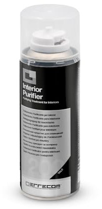 Errecom Interior Purifier, Tratamiento purificante para Internos y Habitáculos- fragancia de Talco – 200 mL