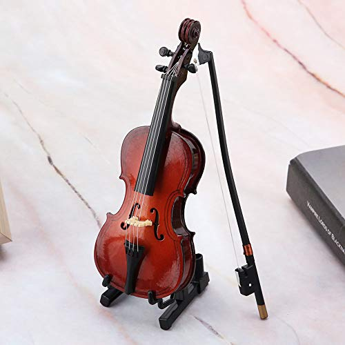 Ornamenti Artigianali in Miniatura per Violoncello in Legno per Sala da Musica