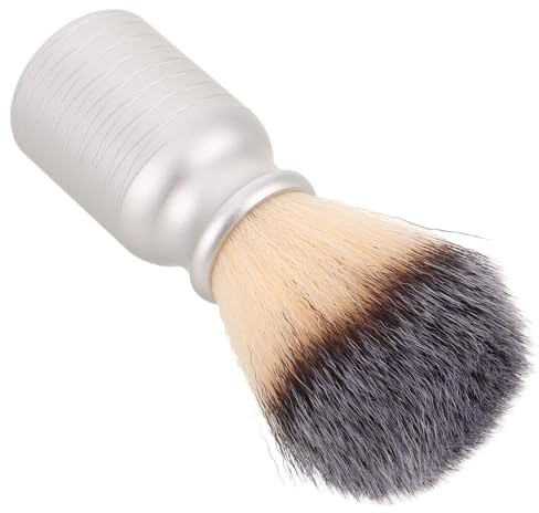 CALLARON Pennello da Barba Sintetico per Uomo Manico Ergonomico Set da Viaggio Schiuma Densa Spazzola Morbida per Rasatura Delicata e Cura Viso Completa