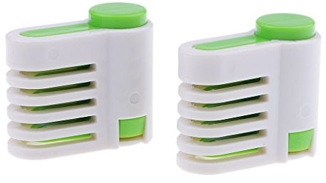 Baoblaze 2pcs 5 Schichten Tortenboden Schneidhilfe, DIY Kuchen Cutter Leveler, Einstellbare 5 Schicht Kuchenschneider, 5 Layers Cake Bread Cutter Leveler Slicer Fixator Tool für Hause Kuchenraum