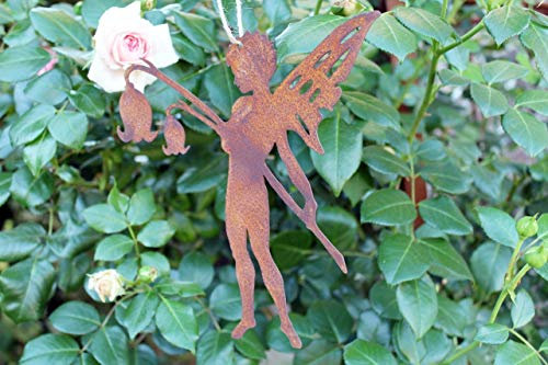 Gwenys Haus Edelrost Elf mit Laterne