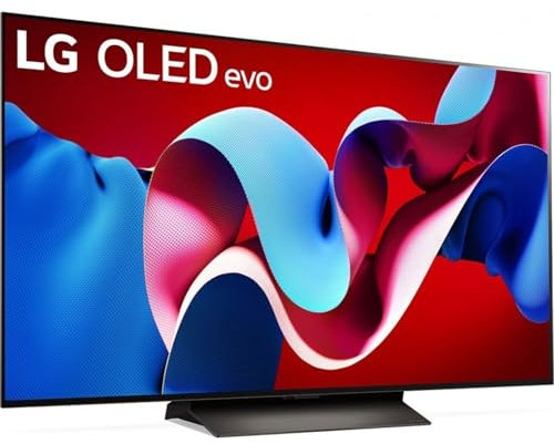 TV OLED Evo LG OLED65C4 164 cm 4K UHD Smart TV 2024 Noir et Brun