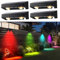 PhilzOps Luces Solares Exterior Jardin, 4 Piezas LED Aplique Solar Pared Lámpara para Exteriores 11 Modos IP65 Impermeable Luz Decorativa para Valla Patio, Blanco Cálido/Blanco Frio/Cambio de Color