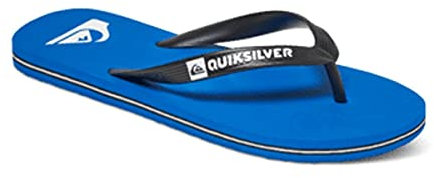 Quiksilver Herren Molokai Sandale, Black/Blue/Black