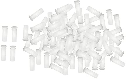 Colcolo 250 Pezzi Giocattoli per Animali Domestici Rumorosi Giocattolo Farcito Squeakers Tough Small Heavy Duty Sostituzione Scarpe Squeaker Reed Toy, 15mmx7mm