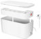 LogiLink LPS281U - Scatola per cavi con presa a 5 prese con 3 USB, colore: Bianco