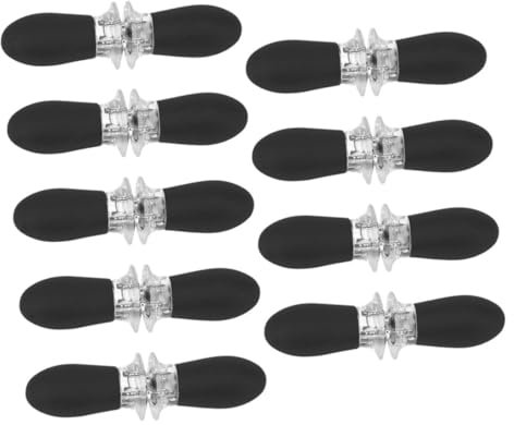 ibasenice 9 Paia Set Di Rastrelliere Per Mais Porta Mais Manici Di Mais Forchetta Per Mais Kit Porta Pannocchie Titolari Di Mais Divertenti Detentori Di Mais Black Acciaio Inossidabile
