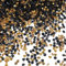 10000 Pcs Clear Scatter Black and Gold Confetti, Acrylic Diamonds Rhinestones Table Decorations, Glitter Black and Gold Scatter Confetti for Table, Bridal Shower, Wedding Decoration, Vase Beads (4 mm)