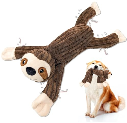 Hundespielzeug Giochi Cane Resistenti Giochi per Cani Piccola Grandi Taglia Cuccioli Peluche per Cani Interattivi Gioco cane da Mordere Giocattoli per Dentizione (A)