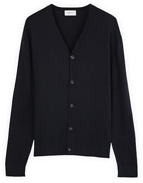 Diana Studio - Cardigan Basico in Cotone e Cashmere, Uomo, Regular Fit