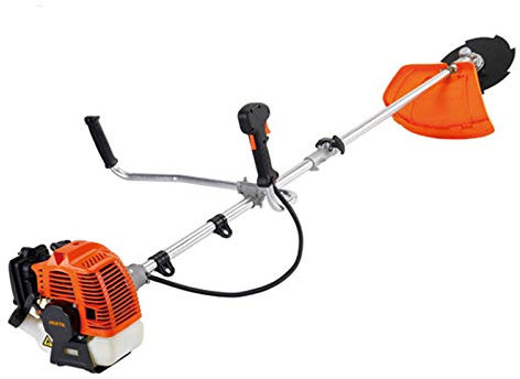 FACAI Heckenschere,Heckenschere Benzin,Rasenmäher Seitenmontierter Rucksack Multifunktionaler Rasenmäher-Freischneider