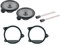 Hertz K165 K 165 KIT ALTOPARLANTI DUE VIE CASSE AUTO 165 mm + supporti casse compatibile con PEUGEOT 207 Anteriore 165 cm