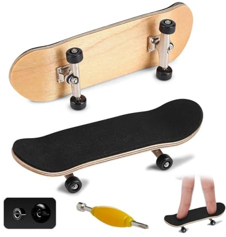 SURALIN Finger Skateboard,mini Fingerboard,Mini Skateboard,Professionelles Tech Deck