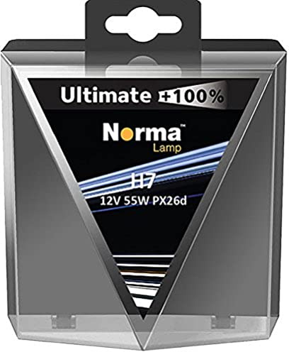 Norma 213607 – 302 H7 halógena Faro Twin Box Ultimate con 100% 12 V 55 W PX26d)