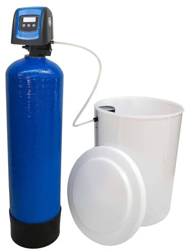 Descalcificador Bi-bloques 30l Toodo Fleck 5800 Sxt Volumétrico Descalcificador De Agua Domestico