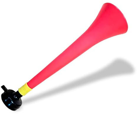 FUN FAN LINE - Confezione da310 Vuvuzela Personalizzabili 120 Db | Combina 3 Colori (Tromba, Soffiatore, Anello) per la Tua Squadra o Festa | Clacson di Animazione Forte