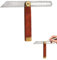 Eophmi Sliding Bevel, Adjustable Bevel Gauge, 9 inch/230mm, Stainless Steel & Hardwood, 16.5cm Length