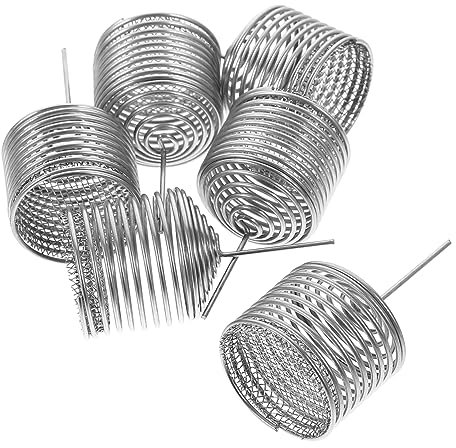 Kisangel Scatola per Fertilizzante per Bonsai in Inossidabile 6 Pezzi Contenitore Pratico per Fertilizzazione per Piante Riutilizzabile per Giardinaggio