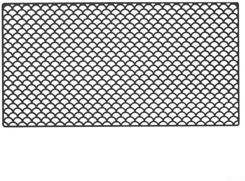 Tappetino per lavello in silicone per lavello da cucina, 70 x 40 cm, tappetino antiscivolo con materiale resistente al calore (nero)