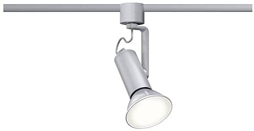 Paulmann E27 96980 - Lámpara con sistema de raíl (alto voltaje, E27), color cromado